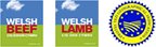Welsh Beef, Welsh Lamb, protected geographical indication logos
